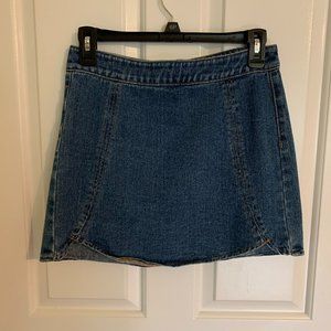 PacSun Denim Flare Skirt